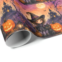 Festa de Aniversário de Halloween da Bruxa Menina