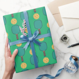 Papel De Presente Festa de aniversário de seleção verde