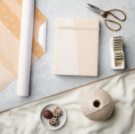 Papel De Presente Festa de aniversário De Verão Moderna A Rosa