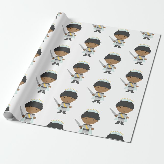 Papel De Presente Festa de Aniversário do Pequeno Príncipe (Desenrolado)