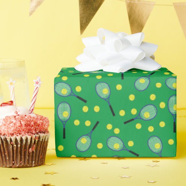 Papel De Presente Festa de aniversário tênis (Festa de aniversário)