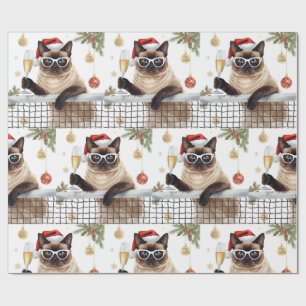 Papel De Presente Festa de Natal de tênis ameaçada para amantes de g