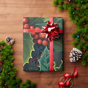 Papel De Presente Festa de Natal Festiva, Festiva, de cor branca