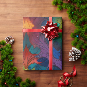 Papel De Presente Festa de Natal Festiva, Festiva, de cor branca