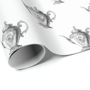 Papel De Presente Festa de Natal no Chá