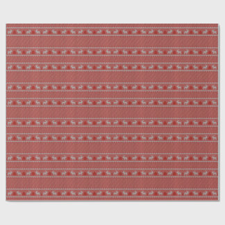 Papel De Presente Festa de Natal Vermelha