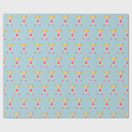 Papel De Presente Festa de Praia de Garota Snorkeling