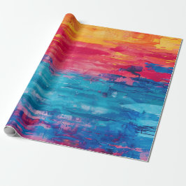 Papel De Presente Festa de Solteira Chic Monograma Caprichosa Premiu