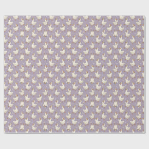 Papel De Presente Festa do Ganso Bobo – Design de Aniversário Excênt