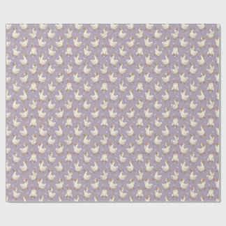 Papel De Presente Festa do Ganso Bobo – Design de Aniversário Excênt