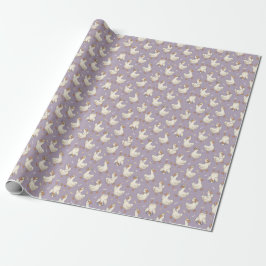 Papel De Presente Festa do Ganso Bobo – Design de Aniversário Excênt
