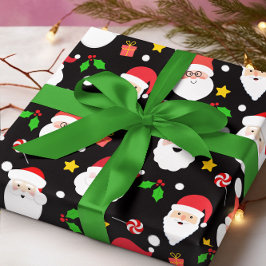 Papel De Presente Festa Festiva Festiva Noel Natal