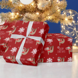 Papel De Presente Festas Festivas Feriadas Molas de Natal Personaliz