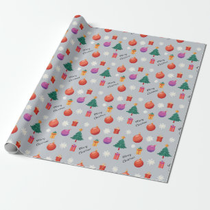 Papel De Presente Festas Natalícias