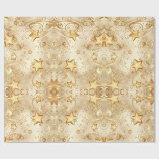 Papel De Presente Festive Christmas Holiday Gift Wrap