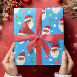 Papel De Presente Festivo Festivo Festivo Natal divertido Natal