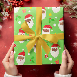 Papel De Presente Festivo Festivo Festivo Natal divertido Natal