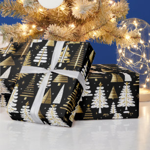 Papel De Presente FESWrap Wonderland 'Natais vintages modernos'