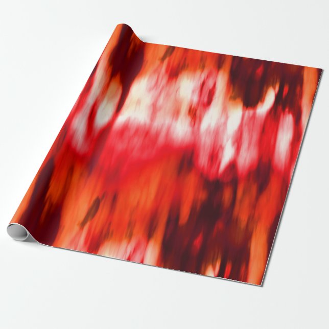 Papel De Presente Fiery (Desenrolado)