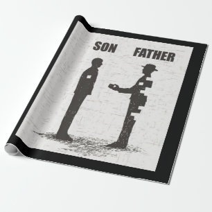 Papel De Presente Filho E Pai