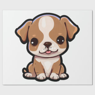 Papel De Presente Filhote de Pit Bull #6