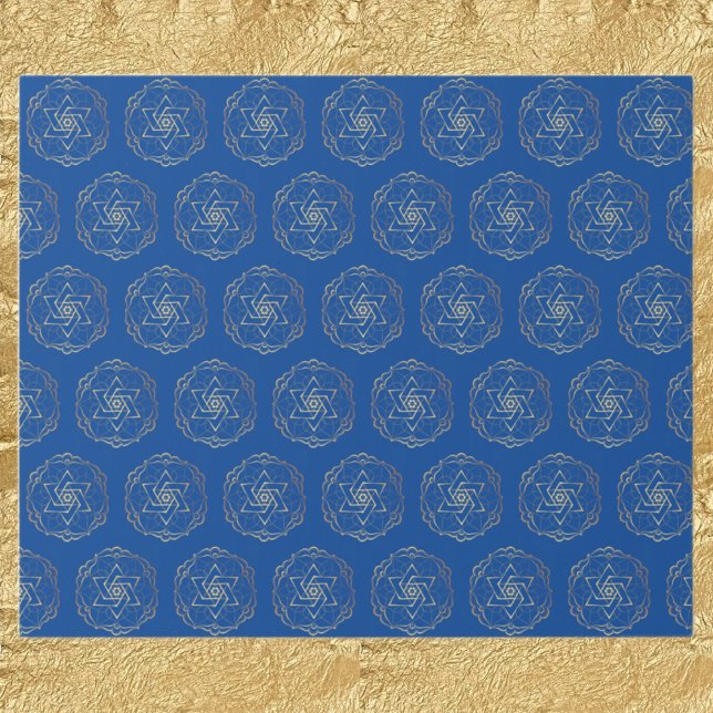 Papel De Presente Filigree Star of David Wrapping Paper (Criador carregado)