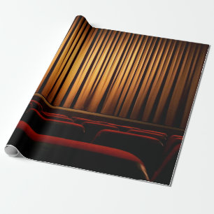 Papel De Presente Filme de cortina de cinema