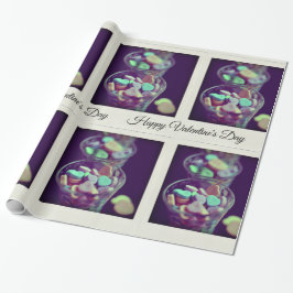 Papel De Presente Filme instantâneo de dias de os namorados doces