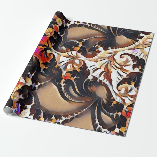 Papel De Presente Finalidade (Desenrolado)