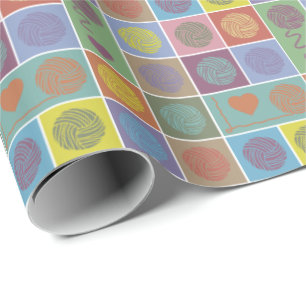 Papel De Presente Fio, fio, bloco do fio modelado