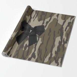 Papel De Presente Fita de Arco em Camo Bottomland para Mulheres e Me