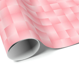 Papel De Presente Fitas de cetim - rosa concha