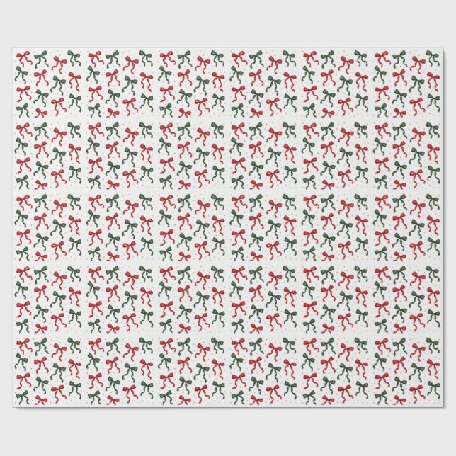 Papel De Presente Fitas de Natal Presente Laço Embrulho (Aberto)