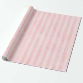 Papel De Presente Fitas Rosa