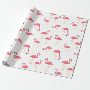 Papel De Presente Flamingo