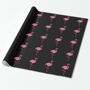 Papel De Presente Flamingo tropical na moda