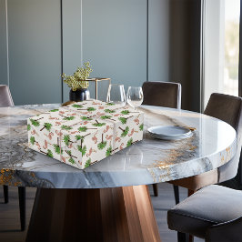 Papel De Presente Flamingos e Palmeiras