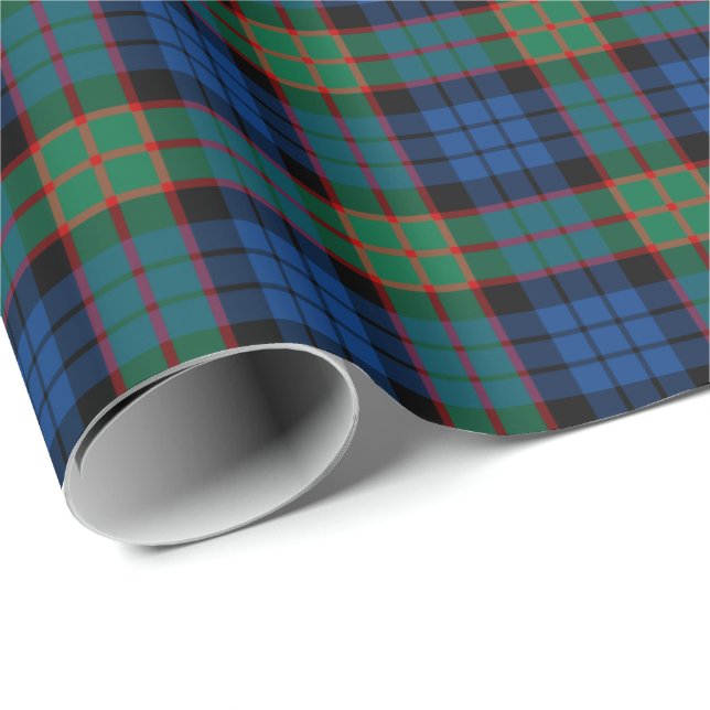 Papel De Presente Fletcher Clan Tartan (Ponta do rolo)