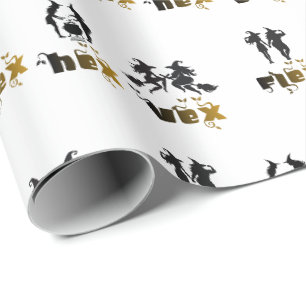 Papel De Presente Flex. Hex. Vex. Bruxas Corporalmente Positivas e D