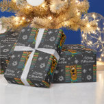 Papel De Presente Floco de neve de Natal de Ruh Roh, Scooby-Doo Pers<br><div class="desc">Veja este festivo papel de embrulho de Natal Scooby-Doo! Personalize-o adicionando uma saudação personalizada e seu nome!</div>