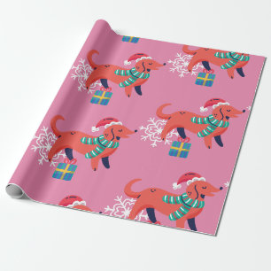 Papel De Presente floco de neve de Natal feio papais noeis de Natal