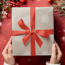 Floco de Neve Elegante | Watercolor | Natal | Cerc