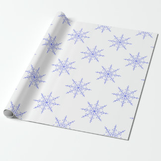 Papel De Presente Floco de neve simples