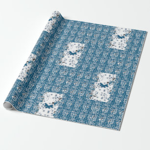 Papel De Presente Flocos de neve