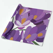 Flor de Crócus Roxo