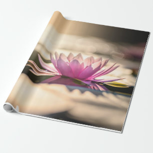 Papel De Presente Flor de Lótus, Lago, Zen