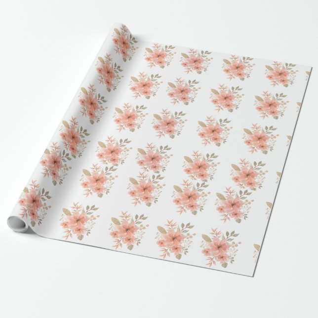Papel De Presente Flor de páscoa (Desenrolado)