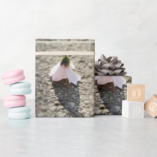 Papel De Presente Flor de peão de xadrez (Chá de bebê)