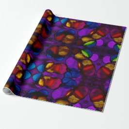 Papel De Presente Floração Elétrica