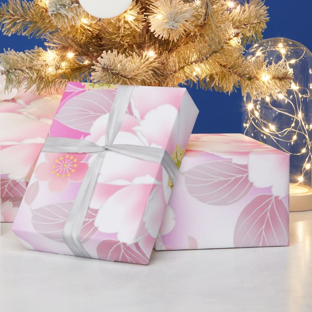 Papel De Presente Floral (Feriados)
